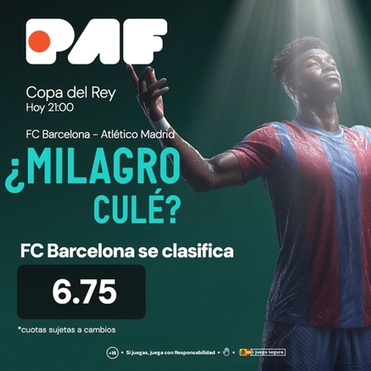 App móvil PAF apuestas